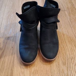 UGG black suede boots